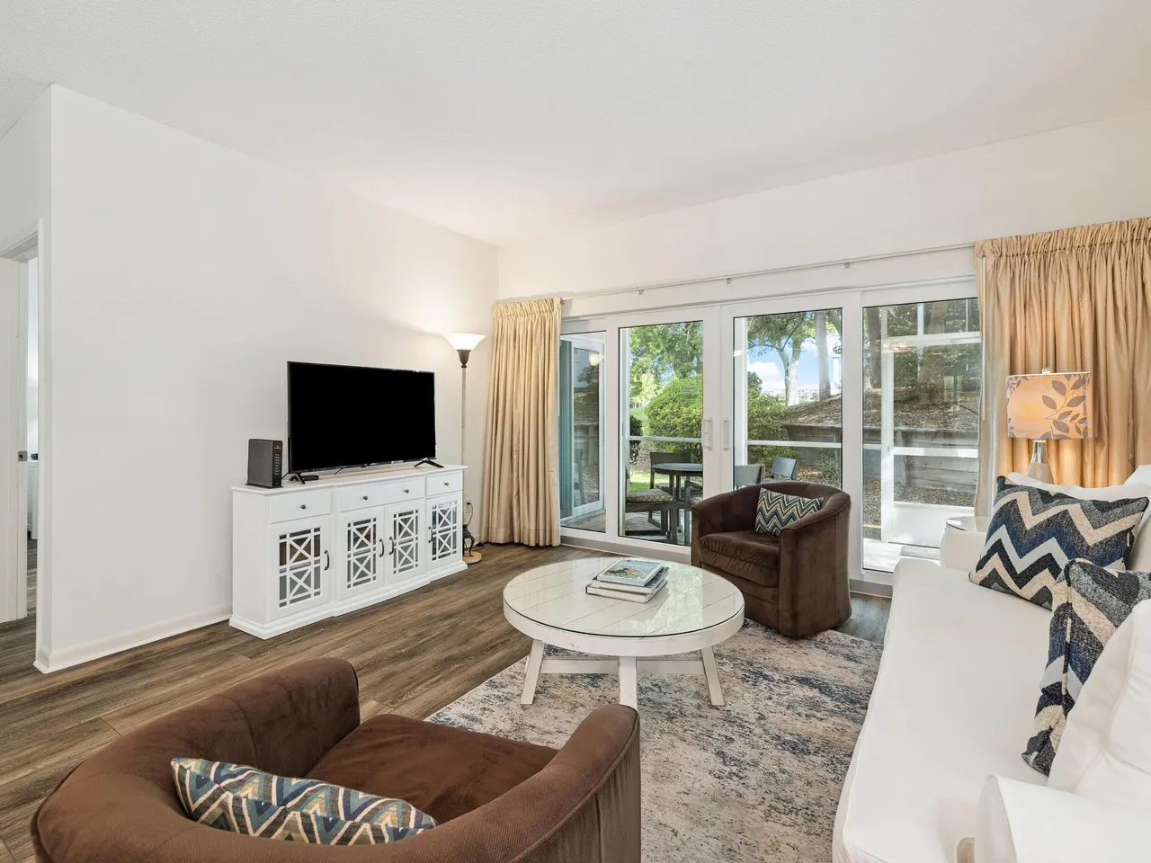 Living room at Fleur de Sea